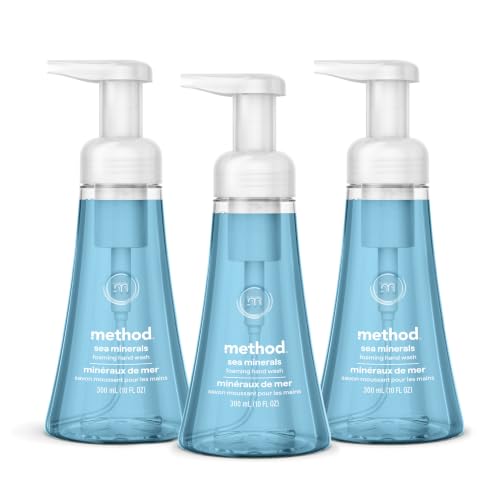 method Foaming Hand Wash, Sea Minerals, 10 fl oz, 3 pack