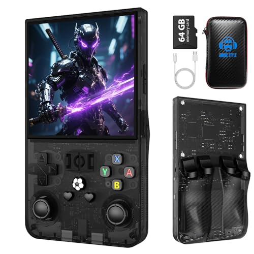 R36MAX Retro Handheld Game Console,4.0 Inch Retro Gaming Console