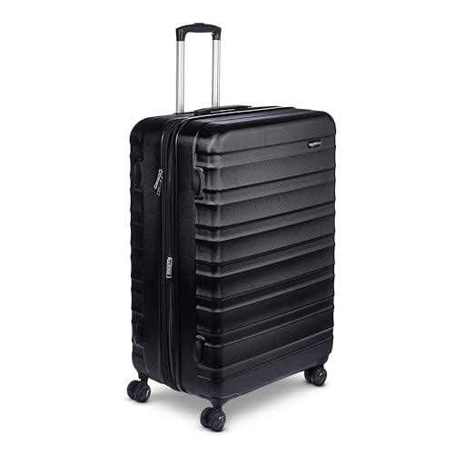 Amazon Basics 30 Hardside Large Checked Luggage Black