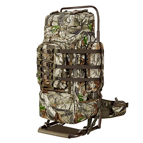 TIDEWE Hunting Backpack for Men, 90L External Frame Pack for Deer Hunting