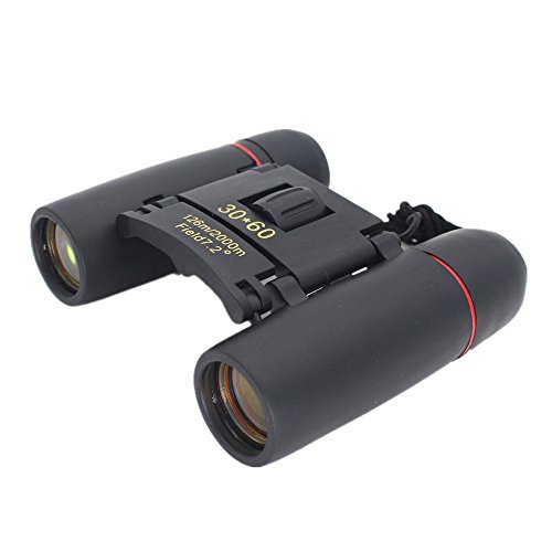 Gooddyiyukey 60x30 HD Compact Binoculars for Adults, High Powered, Waterproof & Fogproof, Low Light Vision, Large View for Travel, Bird Watching, Hiking, Hunting, Sightseeing
