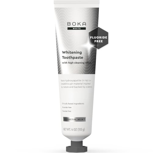 Boka Toothpaste - Nano Hydroxyapatite Toothpaste, Fluoride Free Toothpaste