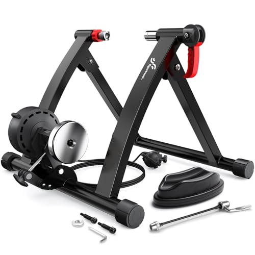 Sportneer Bike Trainer - Magnetic Indoor Cycling Trainer Stand for 26-28
