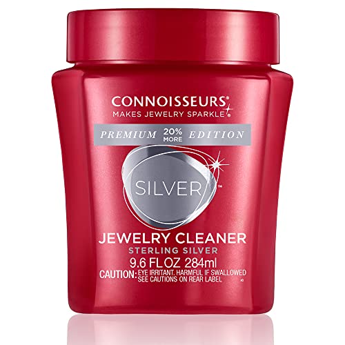 CONNOISSEURS - Silver Jewelry Cleaner Solution - 9.6 fl oz