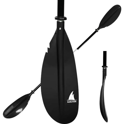 Karltion Kayak Paddle - Adjustable 2 Pieces Aluminum Alloy Shaft