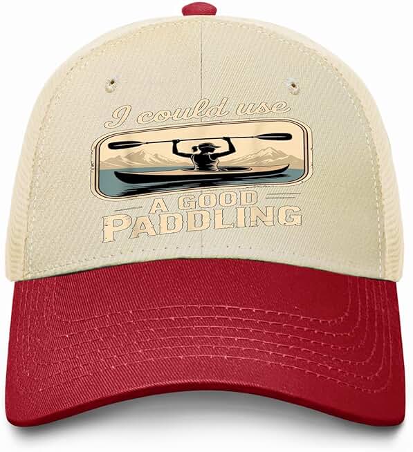 I Could Use A Good Paddling Hobby Kayak Kayakist Kayaking Baseball Hat Cycling