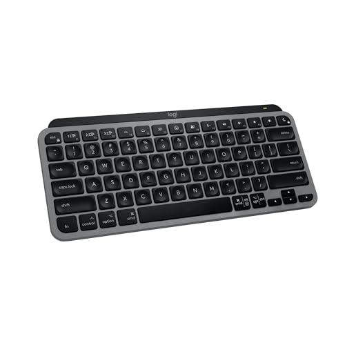 Logitech MX Keys Mini for Mac Minimalist Wireless Keyboard - Space Grey