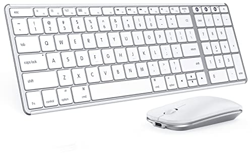 seenda SKM64-2 Bluetooth Keyboard and Mouse Combo for Mac, MacBook and iPad