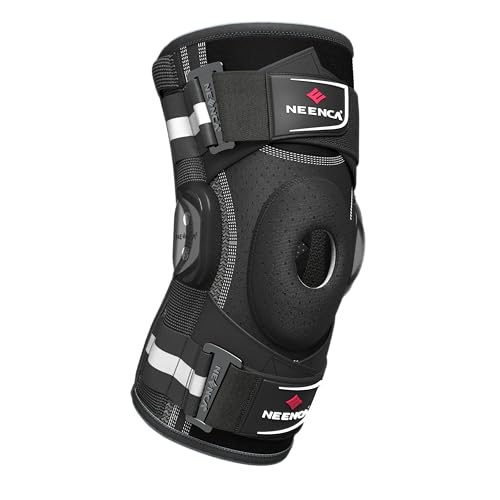 NEENCA Professional Knee Brace, Hinged Knee Support for Women & Men Relief