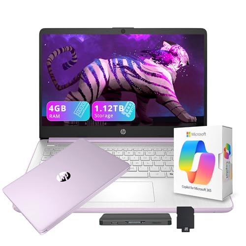 HP Flagship 14 inch HD Student&Business Laptop with AI Copilot