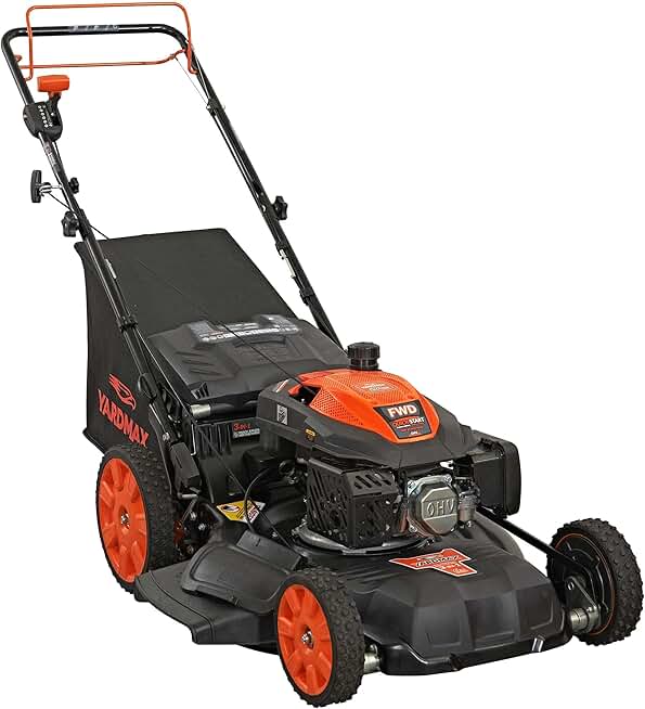 YARDMAX 22 in. 201cc Self Propelled Lawn Mower