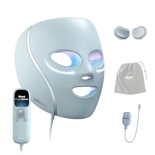 Shark CryoGlow LED Face Mask in Blue Frost, FW312