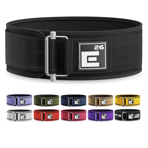 Element 26 Self-Locking Weight Lifting Belt (M, Black)