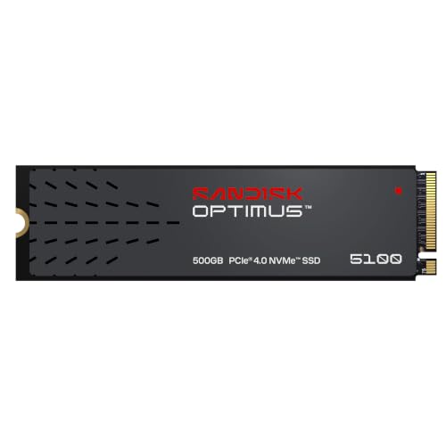 Sandisk Optimus 5100 500GB NVMe SSD, PCIe 4.0, M.2 2280