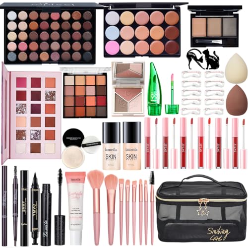 All in One Makeup Kit for Women Full Kit, Make Up Gift Set for Women