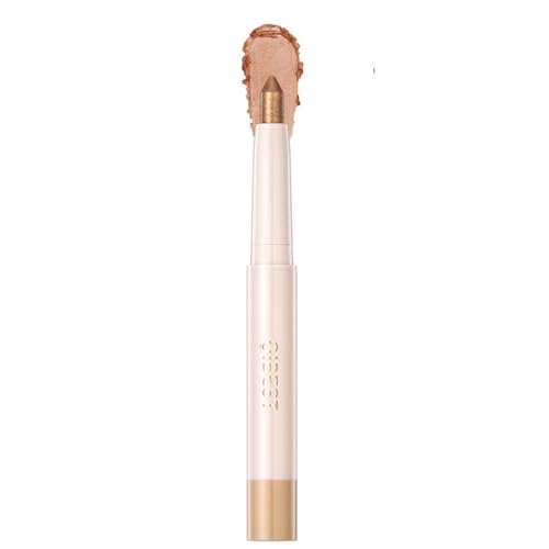 acoolstore Lazy eye shadow stick: 1 piece - pearlescent fine glitter high gloss cosmetic pencil, fast makeup application, lasting eye makeup (02#)