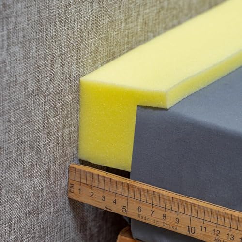 YUURO L Shape Foam Fill The Gap Between Mattress and Wall,Dorm Bed Gap Filler DIY Cut Furniture Gap Filler,Sofa Gap Filler,Stop Losing Phone,200cm (79x2 inch)
