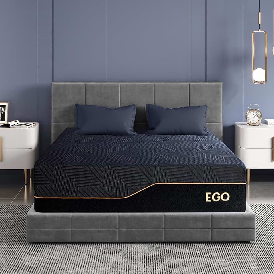 MLILY EGOHOME 14 Inch Queen Memory Foam Mattress