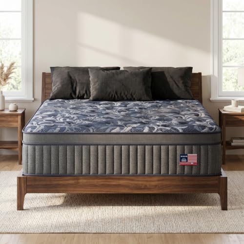 REALONE 10 Inch Full Hybrid Mattress in a Box | Gel memory Foam & Pocket Coils, Cooling Medium Mattress for Hot Sleepers, Motion Isolation & Reinforced Edge