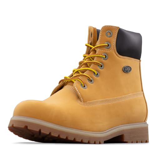 Lugz Men's Convoy Classic 6-inch Chukka Boot, Golden Wheat/Bark/Tan/Gum, 10 M