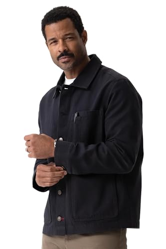 Chef Works Men's Utility Chore Coat, Black, Large