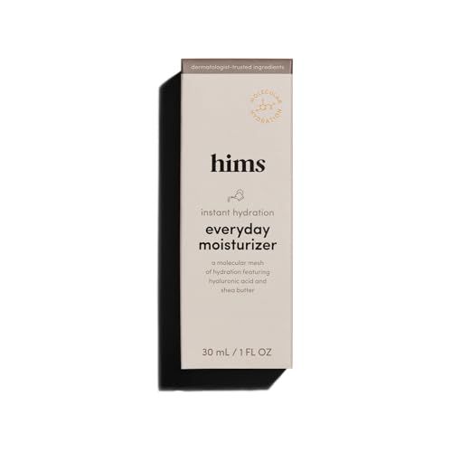 hims Everyday Moisturizer, Hyaluronic Acid, Non-Greasy Face Cream, 1 Fl Oz