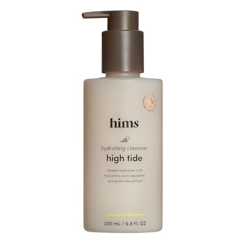 hims High Tide Hydrating Daily Cleanser, Hyaluronic Acid, 6.8 Fl Oz
