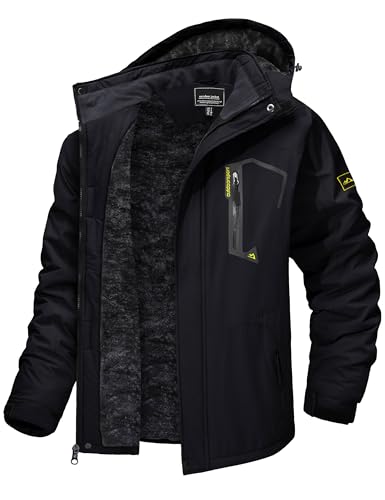 TACVASEN Winter Jacket for Men Waterproof Ski Coat Snowboarding Jackets