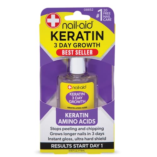 Nail-Aid Keratin 3 Day Growth Nail Strengthener