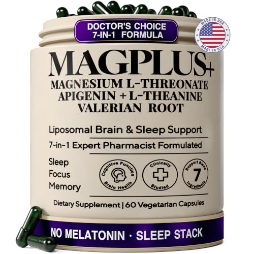 Liposomal Magnesium L-Threonate with Apigenin, 60 Caps