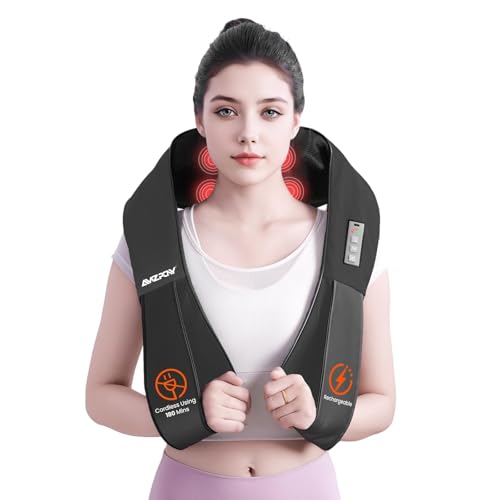 AMZPONY® Cordless Neck Massager for Pain Relief Deep Tissue