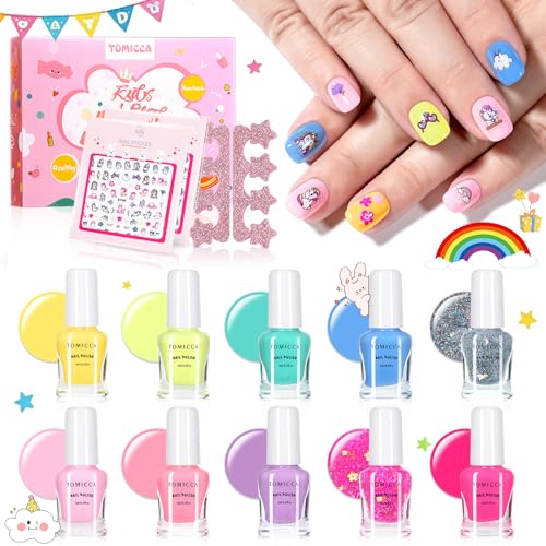 TOMICCA Kids Nail Polish Set