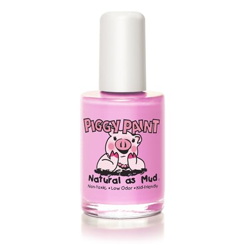 Piggy Paint Nail Polish, Non-Toxic, Natural, Vegan - PINKie Promise