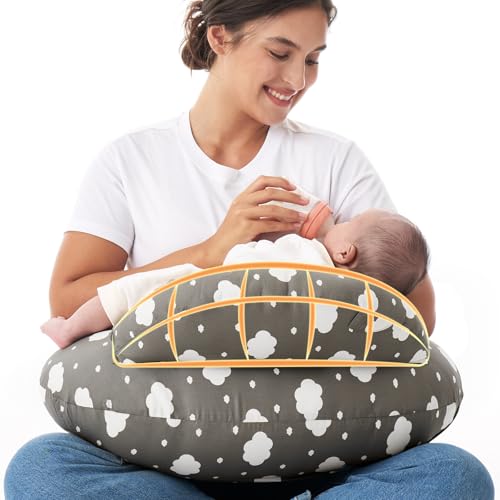 Momcozy Original Nursing Pillow for Breastfeeding - Innovative Safety Guard