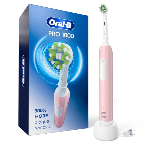 Oral-B Pro 1000 Rechargeable Electric Toothbrush, Pink