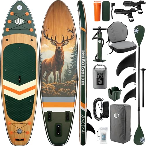 Wetarjoyfre Inflatable Paddle Board 11'×33"×6"