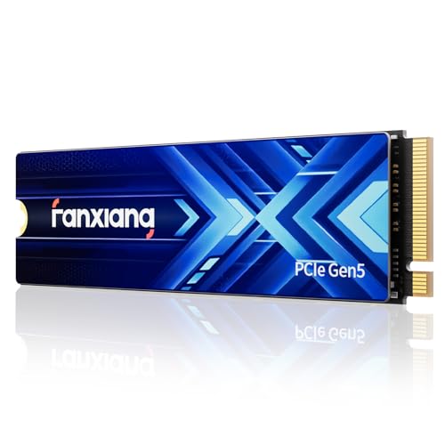 fanxiang 1TB PCIe 5.0 NVMe M.2 SSD,Up to 14000 MB/s