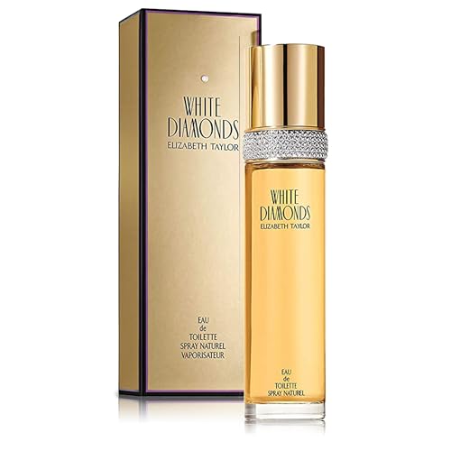 Elizabeth Taylor White Diamonds Eau de Toilette for Women, 3.3 fl oz