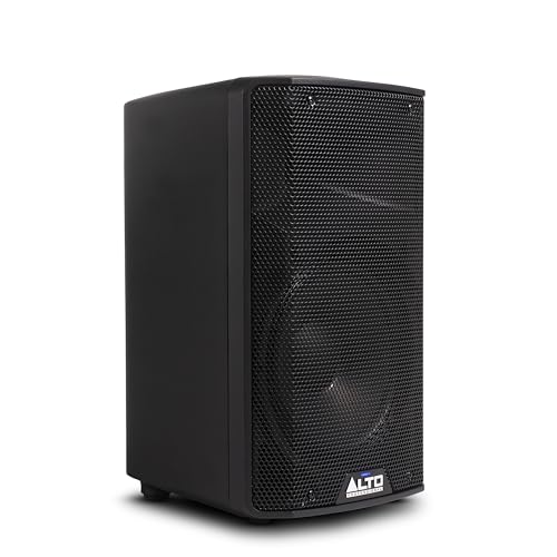 ALTO TX410 350W 10" Powered PA Speaker with TWS Bluetooth, 2-Channel Mixer, Monitor for Band or DJ and Musicians, Rehersals, Venues or Events