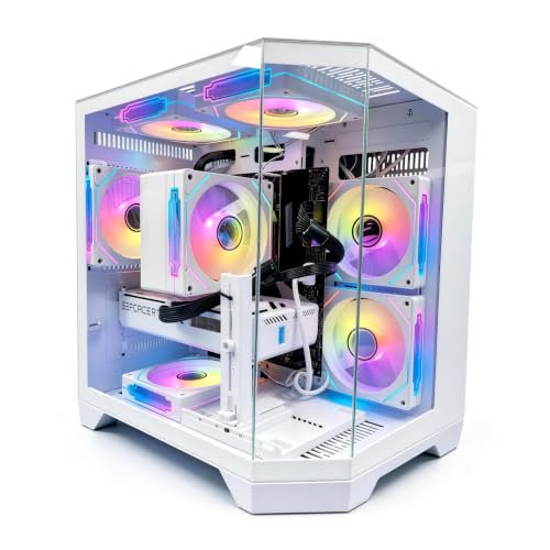LXZ Prebuilt Gaming PC Ryzen 7 8700F RTX 5060 16GB DDR5 1TB SSD