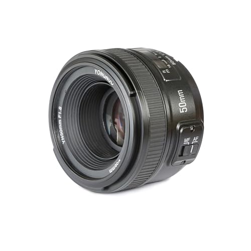 YONGNUO YN50mm F1.8N Standard Prime Lens AF for Nikon F-Mount DSLR Cameras