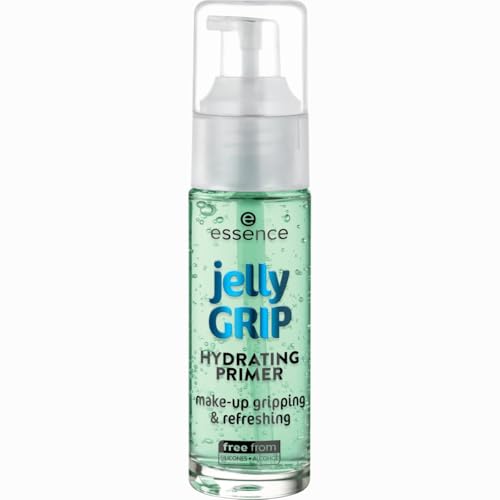 essence Jelly Grip Hydrating Primer, Longlasting Makeup Base, Vegan