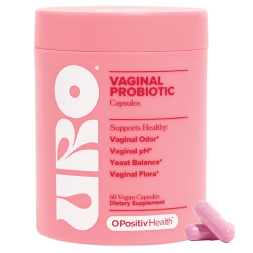 URO Vaginal Probiotics for Odor, Flora & pH Balance – 1-Month Supply