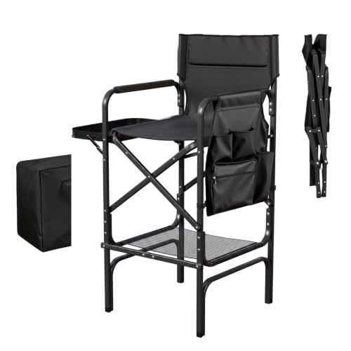 VINGLI 31" Tall Director's Chair for Makeup Artist