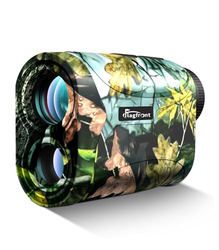 Flagfront Hunting Range Finder, 1200Yd Laser Rangefinder for Golf & Archery