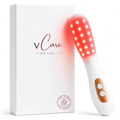 Vcare Red Light Device for Women, IPX7 Waterproof, 8 Modes Available