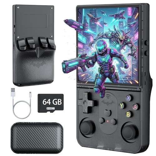 Qoody S600 Retro Gaming Console, Handheld Game Console with Classic Games