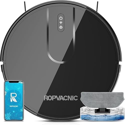 ROPVACNIC Robot Vacuum Cleaner Robot Vacuum and Mop Combo