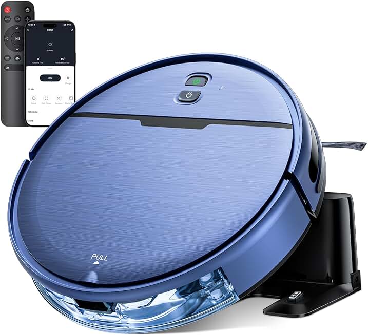 Robot Vacuum and Mop Combo, 2 in 1 Robot Vacuum Cleaner with WiFi/App