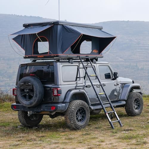 Aluminum Rooftop Tent Hard Shell,Pop Up Roof Tent Hardshell